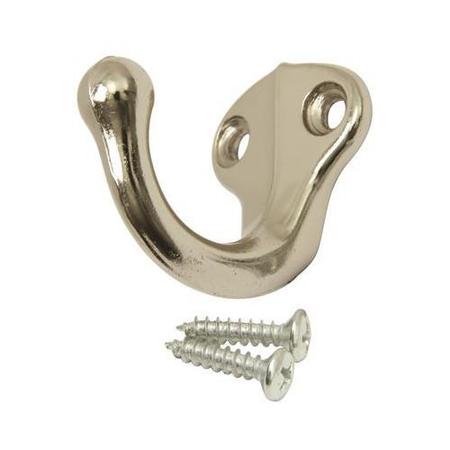 Commercial Nickle Wall Hook 13399